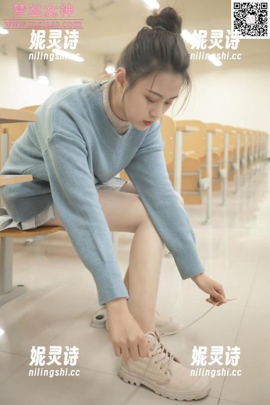 MSLASS梦丝女神 - 刘灵嘉的套图：女神不是传说，而是在你的屏幕前跳舞！