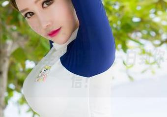 MiStar魅妍社 - 大奶昔Kyra的纯白旅程——一组无圣光的套图，白到你不敢相信！