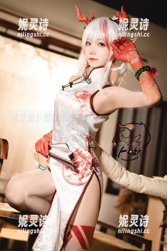 这才是卜呦的婚纱写真：一种无形的白纱诱惑