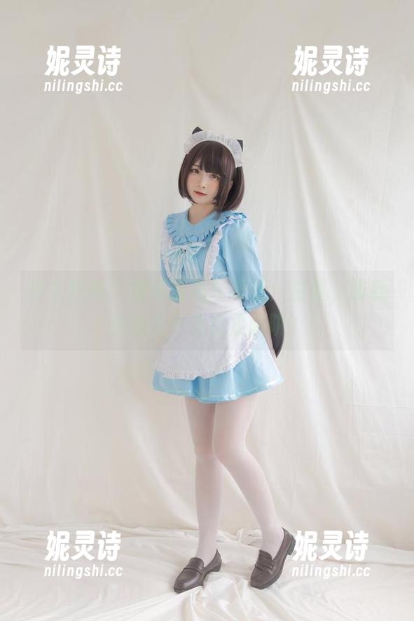 少女秩序 - 鹿可最新写真集：白丝，谁能拒绝这一波温柔陷阱？